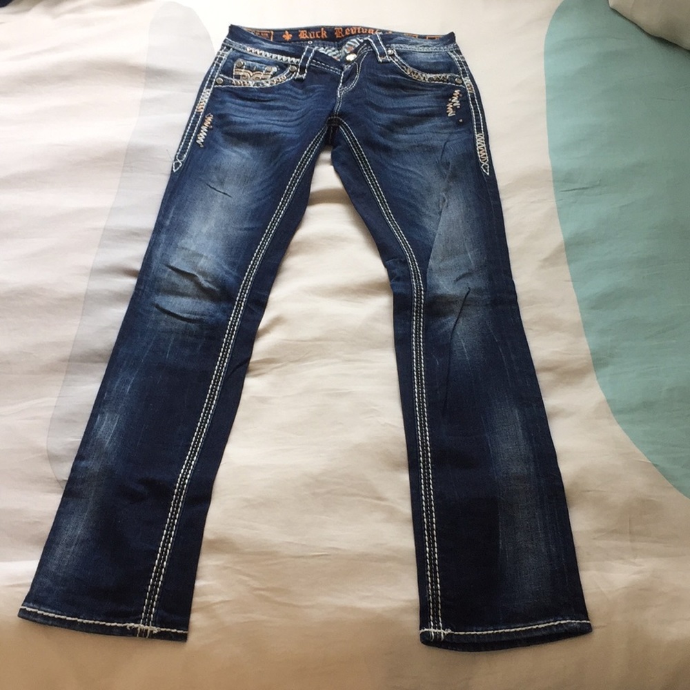 Rock Revival "Kai" Straight Jeans